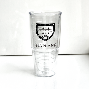 24oz Tervis Tumbler cup with Shapland logo