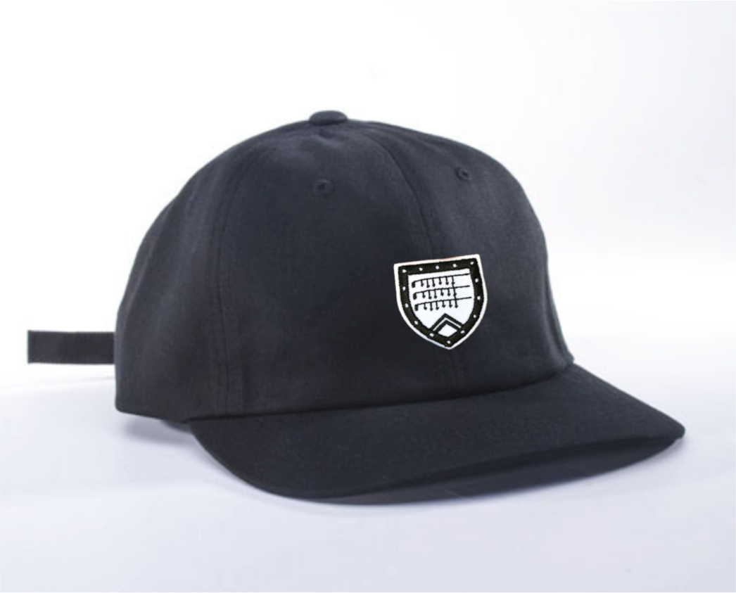Dad Hat in black with Shapland crest