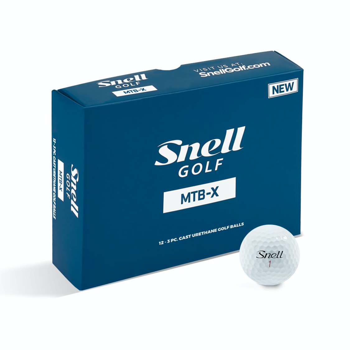 Snell golf balls with Shapland logo