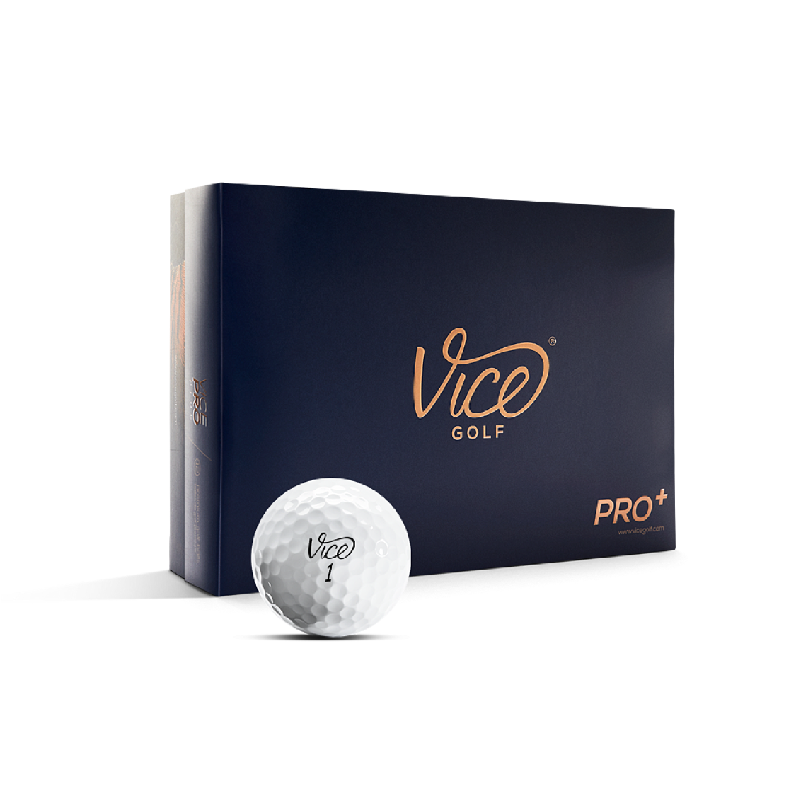 Shapland logo golf balls by Vice Golf